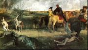 Edgar Degas Medieval War Scene Sweden oil painting artist
